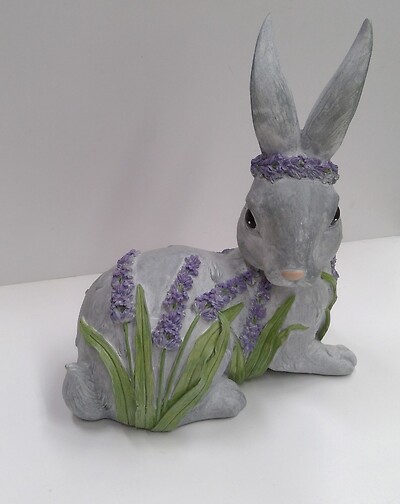 Lavender Bunny Sitting