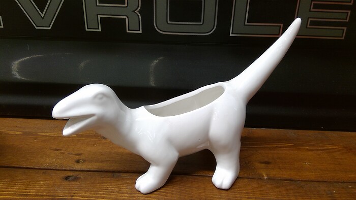 Dino planter