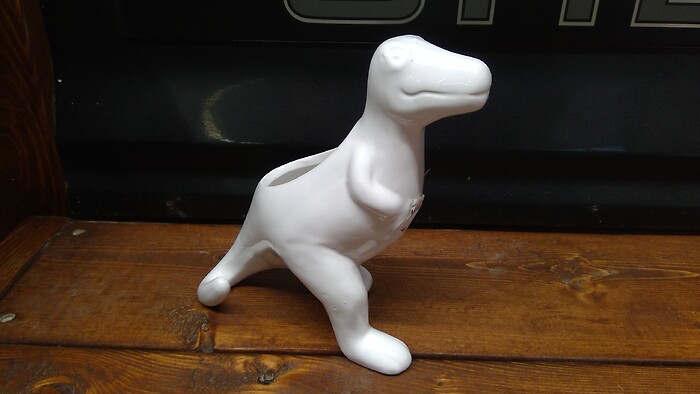 Dino planter