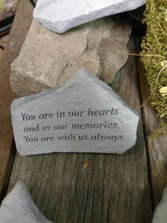 You are in our hearts