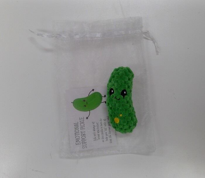 Emotional Support Pickle Mini