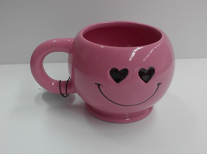 Smile Mug Pink