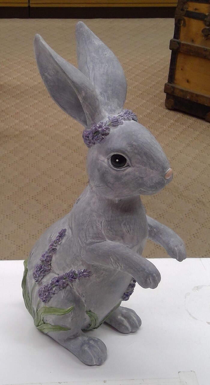 Lavender Bunny Standing